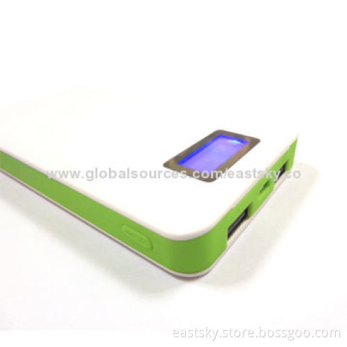 Slim power bank external battery charger for iPhone/iPod/digital camera/mobile phones/MP3/MP4/GPS